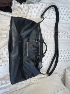TONY BIANCO-Travel Bag-Quite Large,f Leather, With Multiple Organisation Pockets - Picture 1 of 10