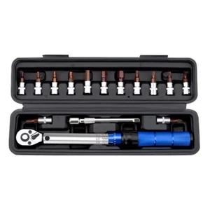 Precision Adjustable Torque Wrench 1/4 Inch Ratchet 2-24N.M Quick-Release Tool - Picture 1 of 7