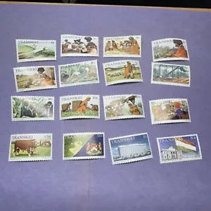 Südafrika-Transkei Briefmarke 5-21 endgültiger Satz weniger #19 1976 (Lot 34 Datei 30) - Bild 1 von 1