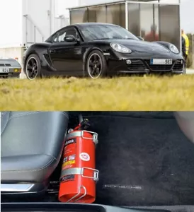 Porsche Boxster Cayman 987 Feuerlöscherhalterung - Bild 1 von 9