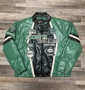 South Pole Authentic Collection Championship Series Racing Jacket 2XL Green XXL - Picture 1 of 7