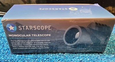 Starscope Monocular Telescope 10x Fixed Zoom 100m /1000m Field of View  - Image 1 of 4