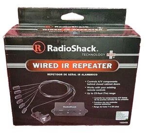 NIB NEW SEALED RadioShack Wired IR repeater 1500458 controls AV components - Picture 1 of 7