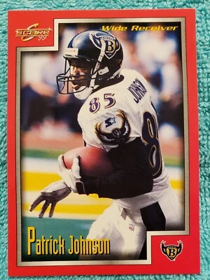 1999 SCORE PATRICK JOHNSON #141 BALTIMORE RAVENS - Image 1 of 4