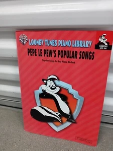 SUPER RARE - Pepe Le Pew's Popular Songs Looney Tunes Piano Library 2001 - Bild 1 von 5