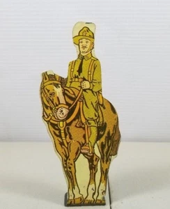 VINTAGE METAL US CAVALRY TOY PROP MARX TOYS MADE IN USA  36. 41G - Picture 1 of 4