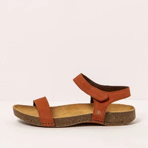 Art Company 1119 NOBUCK DARK ORANGE/ I BREATHE SANDALI DONNA ORANGE - Imagen 1 de 8