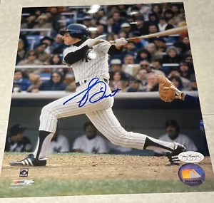 Bucky Dent New York Yankees foto autografata 8x10 - JSA - Foto 1 di 2