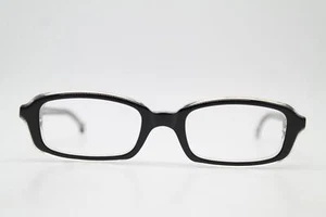 Vintage Brille L.A. Eyeworks LICKS 789 Schwarz Transparent Eckig Brillengestell - Picture 1 of 6