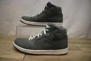 Nike Air Jordan 1 Phat Mid Cool Grey Carbon Mens Size 8 US 41 EU 364770 005 - Picture 1 of 10