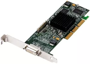 Graphic Card Matrox G450 32MB Sgram 64-BIT G45FMLDVA32DB 7093-00 AGP Dvi-I - Picture 1 of 2