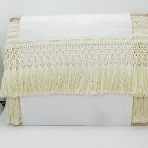 1m 9cm drop cream Tassel Fringe / Fringing Trim lace trimming - Picture 1 of 1