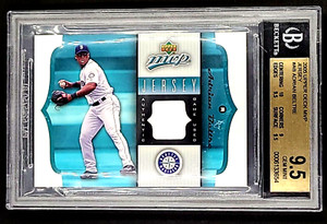 2005 UD Upper Deck MVP #AB Adrian Beltre GU Jersey BGS 9.5 w/ 10 Centering POP 1