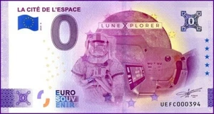 LA CITE DE L'ESPACE / BILLET 0 € / NULL EURO-SCHEIN / UEFC 2024-6 - Picture 1 of 1