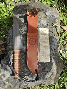 Case X X U.S. Marine Corps Knife-1989-Bradford PA-Certificate of Authenticity
