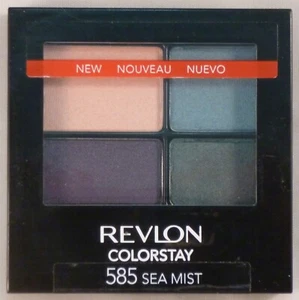 Revlon ColorStay 16-Hour Eye Shadow Quad 585 Sea Mist w Applicator 4.8g NEW - Picture 1 of 2
