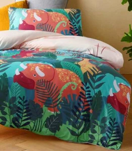 Big Dinosaurs Quilt Cover Set Doona Duvet Cover Kids Children | Dinosaur Bedding - Picture 1 of 5