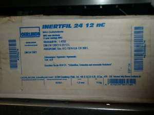 15kg Oerlikon 1mm Schweißdraht INERTFIL 24 12 nC, 1.4332 - Bild 1 von 1