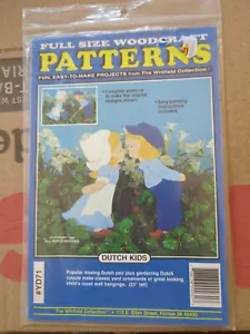 The Windfield Collection Wood Craft Pattern Dutch Boy And Girl Kissing Yard Art - Picture 1 of 3