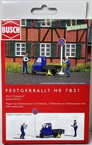% - Busch H0 7831 kit artigliato fisso NUOVO & IMBALLO ORIGINALE - Foto 1 di 2