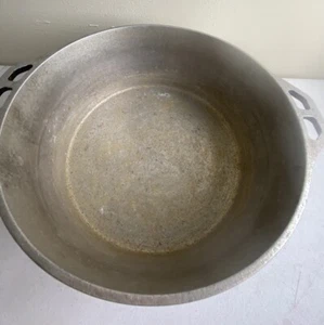 Firestone höchste Qualität Aluminiumguss 5 Quart runder Suppentopf mit Deckel Vintage - Bild 1 von 9