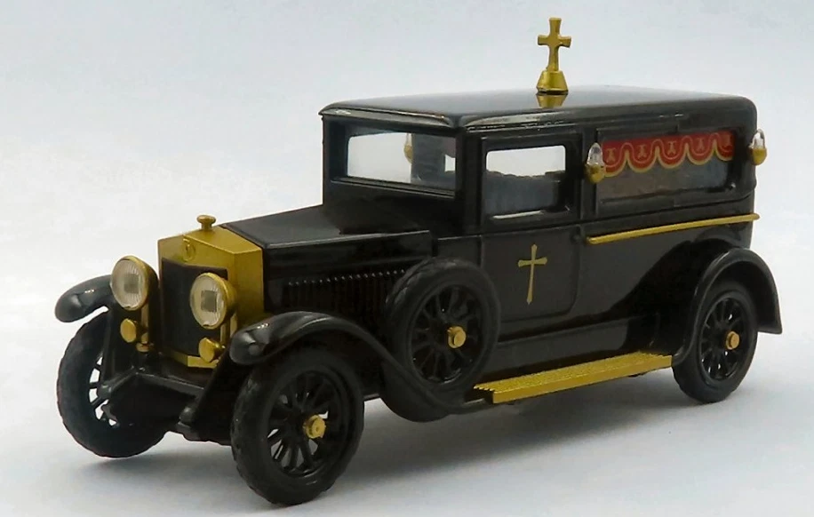 FIAT 519 CARRO FUNEBRE + BARA /FUNERAL CAR COFFIN 1924  1:43 4419/2 rio model - Immagine 1 di 1