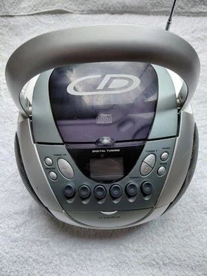 Audiovox CDP1386 CD Leitor de Cassete, Rádio AM FM, Um Proprietário, Levemente Usado, ÓTIMO - Imagem 1 de 4