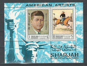 SHARJAH UAE   MIDDLE EASTJFK KENNEDY MNH SOUVENIR SHEET  LOT (SHA 333) - Bild 1 von 1