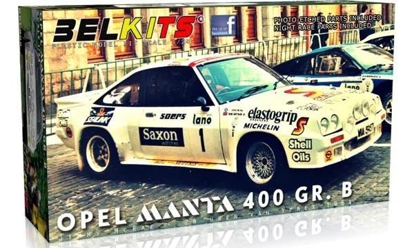 BELKIT BEL009 MODELLO OPEL MANTA 400 GR. B MCRAE 1/24 - Immagine 1 di 1