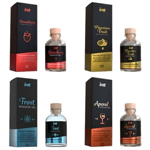 Intt Flavoured Kissable Massage Gels 30ml Cruelty Free Sensual Warming Foreplay - Bild 1 von 5