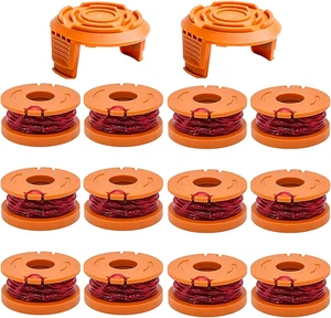 Carrete Wa0004 para carretes de repuesto Worx Wa0004, carrete de línea de 10 pies 0,065" para Worx - Imagen 1 de 12