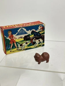 Timpo Metal Toys 1950 My Pet Series Pekinese Dog, W/box - Picture 1 of 8
