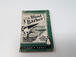 The Blind Barber, John Dickson Carr, Vintage Penguin Paperback, 1944 2nd Print - Picture 1 of 17
