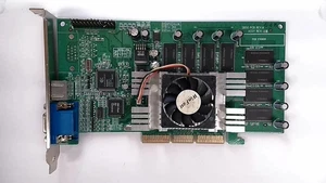 2850 pcb, lri 2850 nvidia 64MB agp lri 2850 TNT2 graphics video card with tv ou - Picture 1 of 2