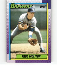 1990 Topps 360 Paul Molitor   Milwaukee Brewers