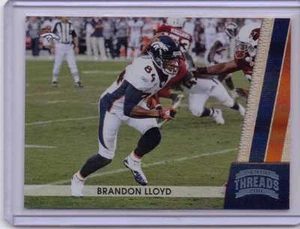 Brandon Lloyd 2011 Panini Threads PLATINUM Ser#d 20/25 - Picture 1 of 1
