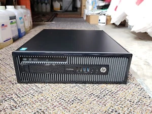 HP ProDesk 400 G1 SFF Intel Core i5-4590 3.30GHz, 8GB Ram, 500GB HDD, Win 10 Pro - Picture 1 of 6
