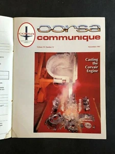 Corsa Communique Magazine November 1997 Vol 19 No 11 - Picture 1 of 2