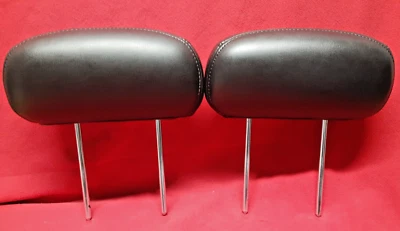 GMC Envoy Chevrolet Trailblazer 2002-2006 juego de segunda fila cuero negro ébano Foto 1 de 4