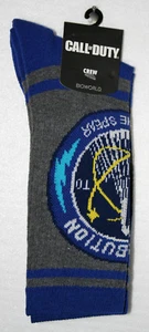 Call Of Duty Retributon Video Game New Tags Crew Socks 2016 Fit Shoe Size M 8-12 - Picture 1 of 3