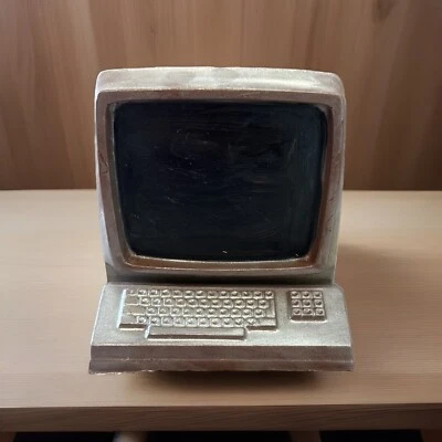 Handmade Belgian Chocolate keyboard, Computer Old Style Pc 390g Large Gift - Image 1 of 2