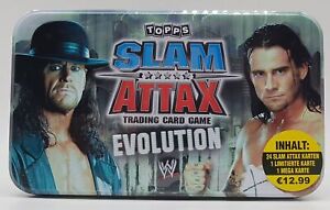 Topps Wwe Tin Can 2010 Slam Attax Evolution