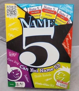 Can You Name 5? - Endloses Spiel Familienspaß ab 12+ Brettspiel  - Bild 1 von 7