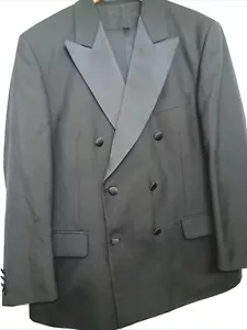 MR HARRY Prom Tuxedo Wool Blend 2 Piece Dinner Suit C42L W38 L29 - Picture 1 of 2