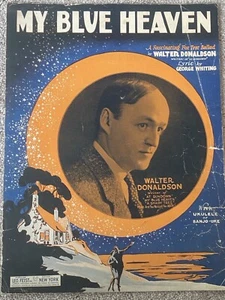 1927 MY BLUE HEAVEN Noten von WALTER DONALDSON, G. Whiting - Bild 1 von 8