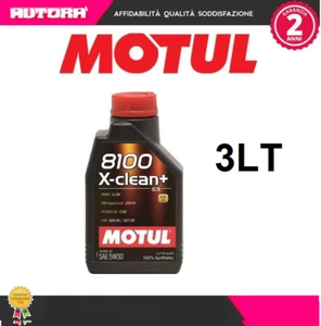 3lt Olio 8100 X Clean+ 5W30 C3 100% Synthetic (MARCA-MOTUL).. - Imagen 1 de 1