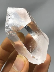 SELTEN Lemurischer DOW RECORD KEEPER Quarz natürlicher Zauberstab 3,1 Unzen Kolumbien N55 - Bild 1 von 12