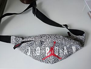 Nike Jordan Waist Bag Fanny Pack Belt Festival Pouch Crossbody All Over Print 