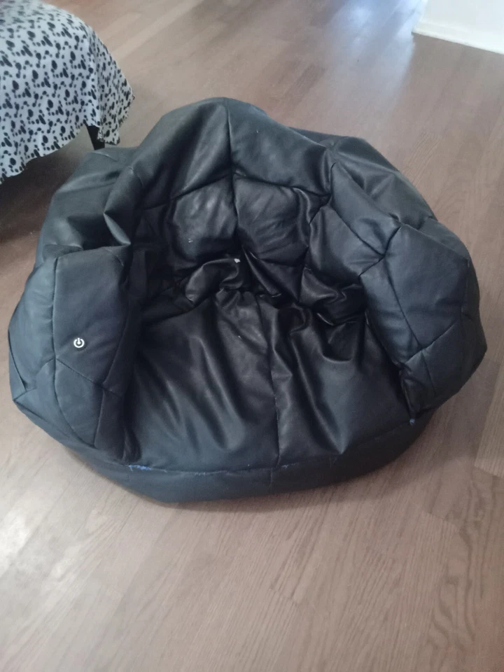 豆包椅,黑色,LUX,Big Joe,二手,舒适  — 第 1/1 张图片