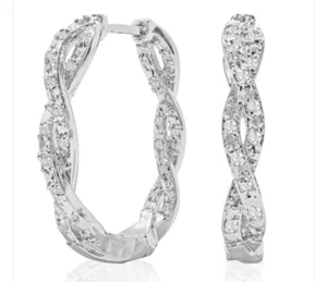 Stunning 1/2 cttw Diamond Earrings - Picture 1 of 7